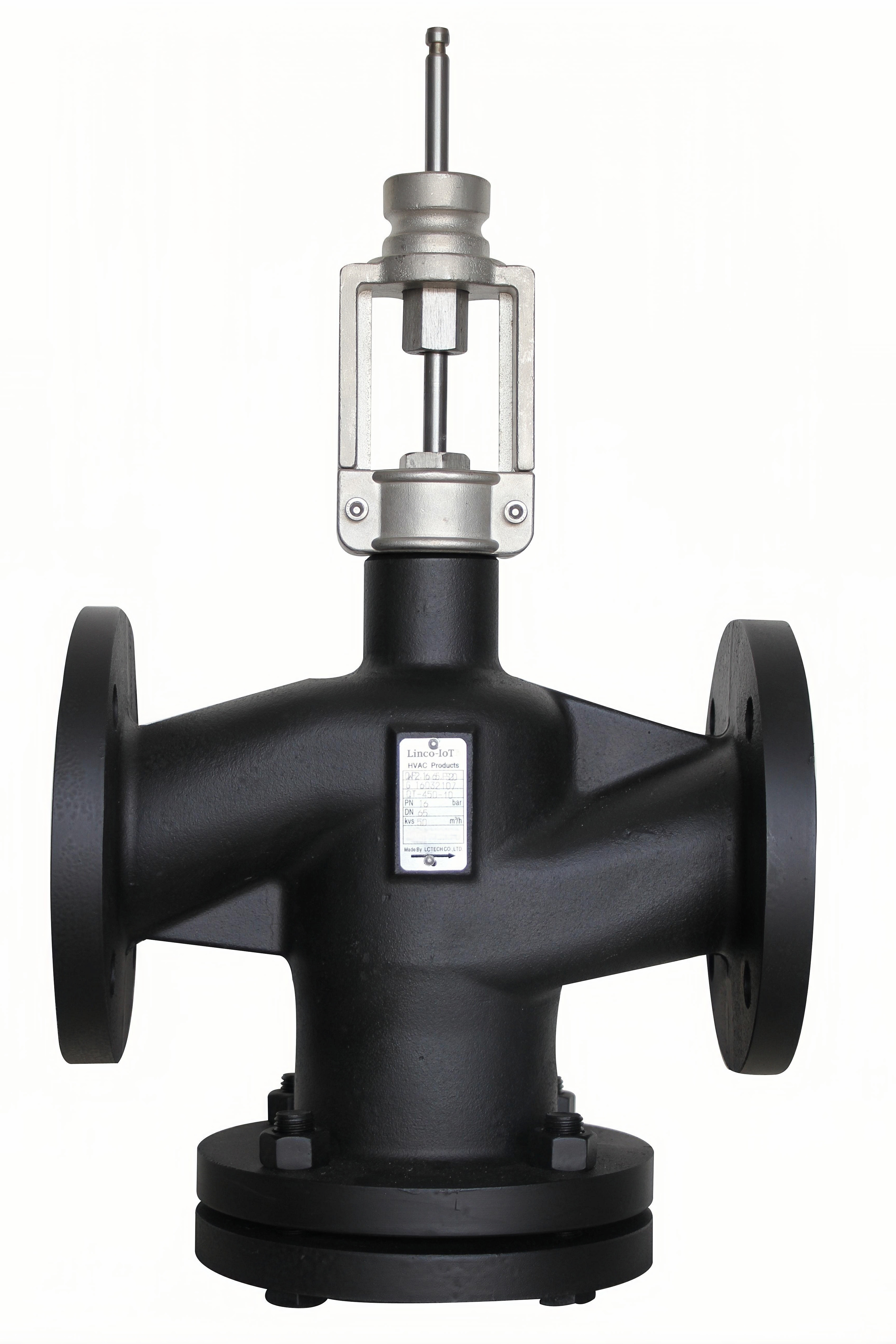 Linco-IoT 电动二通/三通 蒸汽阀 座阀